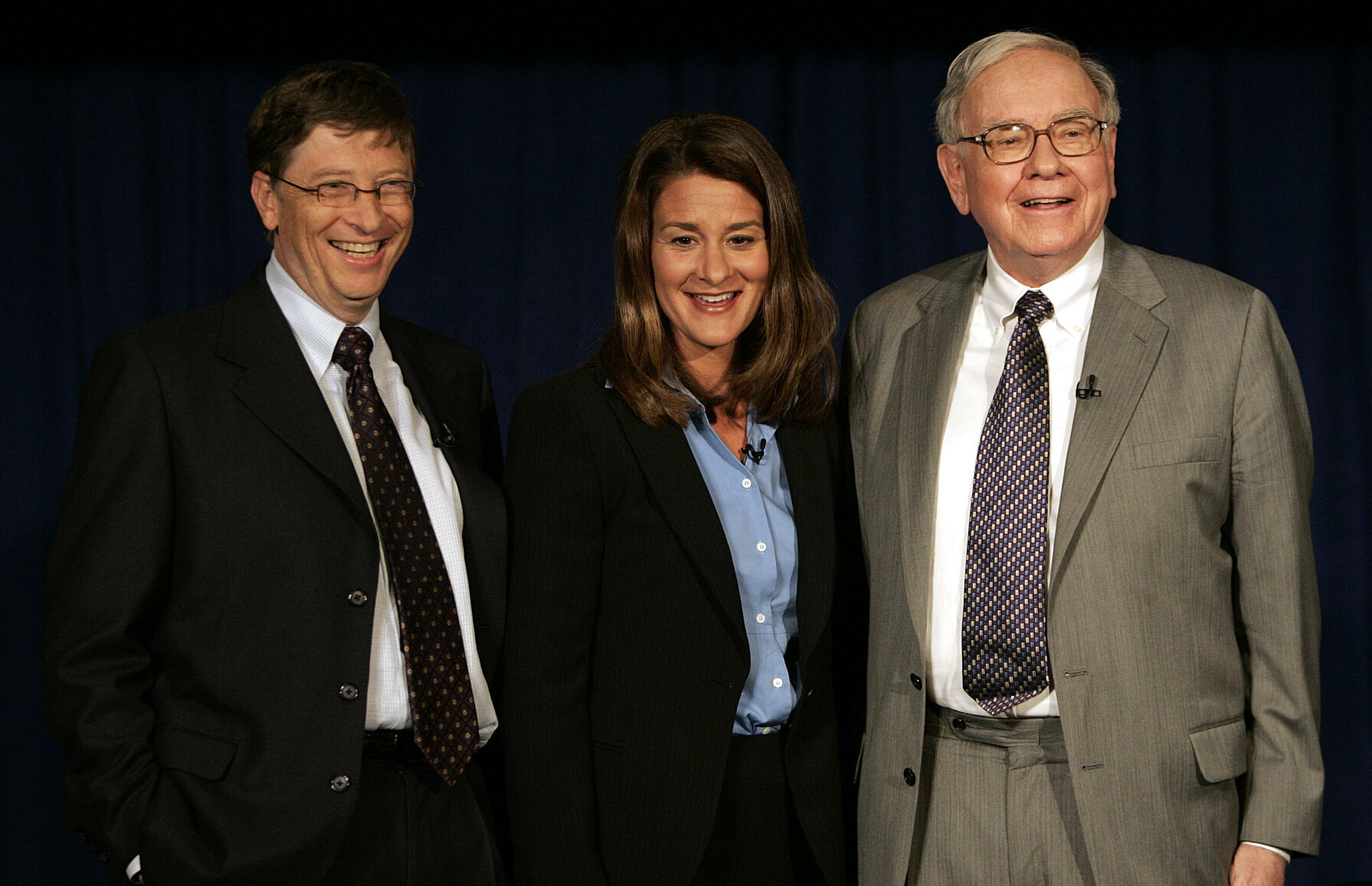 Bill Gates, Melinda Gates,Warren Buffett